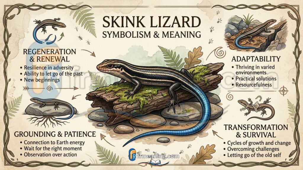 Skink Lizard Symbolism and Meaning