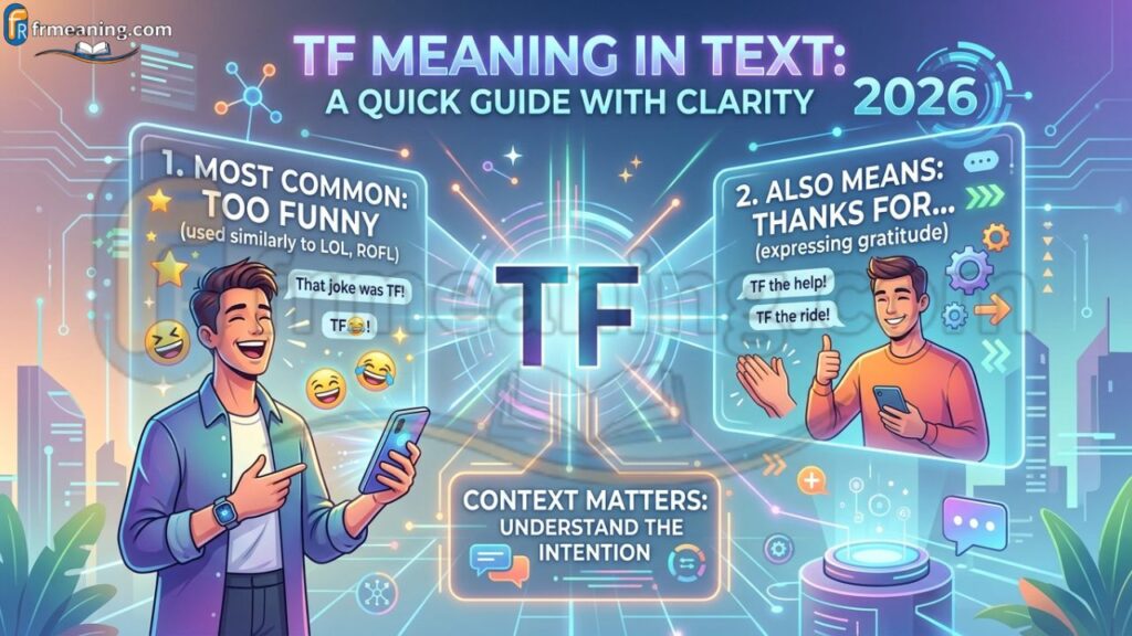 TF Meaning in Money and Finance